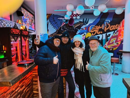 bei Don Mario Eisen im Grizzlys bei meinem Freund Don Mario Eisen